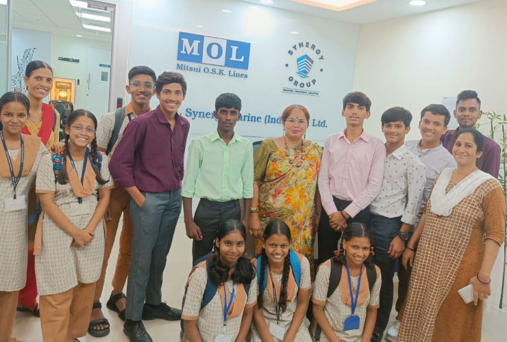 Muktangan School Students at MOL Synergy Training Centre