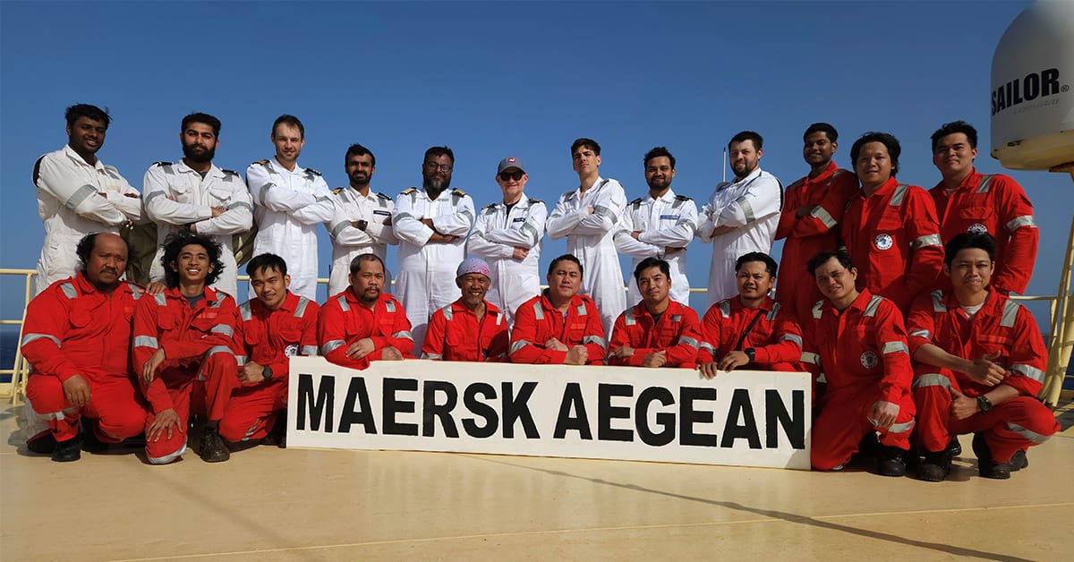 Entire crew of Maersk Aegean