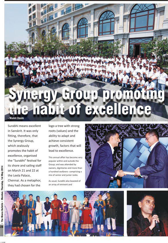 Synergy group promoting the habit of excellence